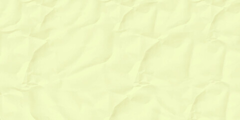 Crumpled, wrinkled sheet of cream paper. Background. Web design.