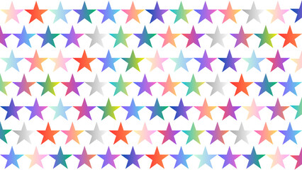 multi rainbow color seamless beautiful geometric shape illustration background for pride month transparent 
