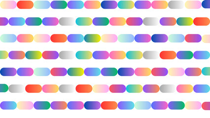 multi rainbow color seamless beautiful geometric shape illustration background for pride month transparent 