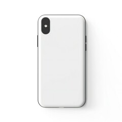Blank phone cover mockup template Generative AI 