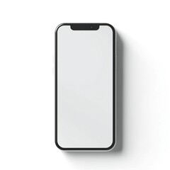 Blank phone cover mockup template Generative AI 