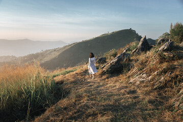 Trekking in Thailand's mountain