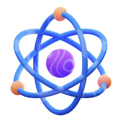 atom 3d icon