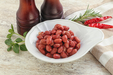 Red bean in tomato sauce
