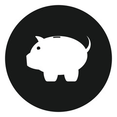 Piggy Bank Icon vector