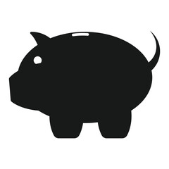 Piggy Bank Icon vector