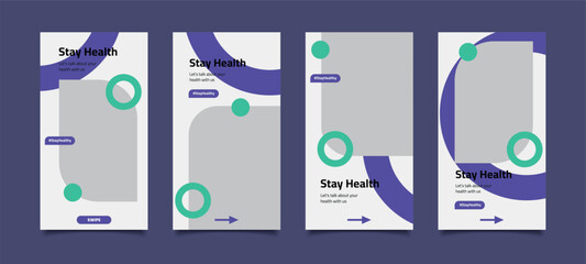 Medical Social Media Post Template, Editable Healthcare Social Media Banner Template. Social media post design free vector. Anyone can use This Design Easily,Banner,Poster,Instagram story	