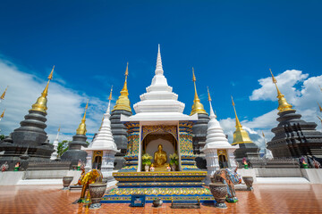 Fototapeta premium Wat Ban Den temple or Wat Den Sa Lee Si Muang Gan at Chiang Mai, Thailand
