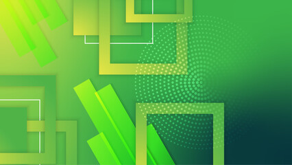 Fototapeta na wymiar Green abstract background. Vector illustration