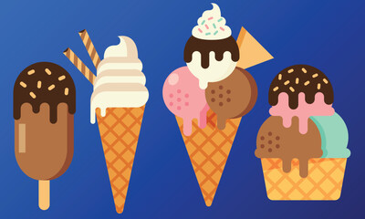 ice cream collection