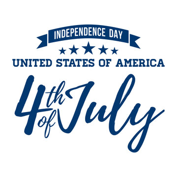 4th of july, independence day lettering,calligraphy