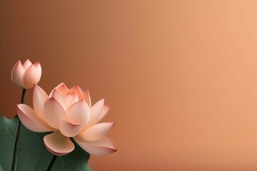 Lotus flower tropical. Generate Ai - obrazy, fototapety, plakaty