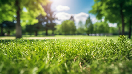 Blur park garden tree in nature background