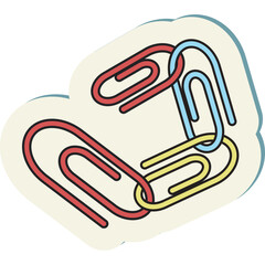 Back to school collection of stickers. Cartoon flat vector illustration