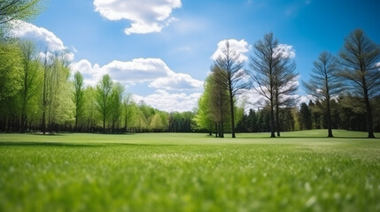 Obraz premium Blur park garden tree in nature background