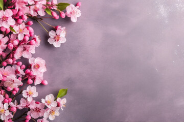 Naklejka na ściany i meble background flower leaf floral valentine nature pink bloom blossom wedding bouquet. Generative AI.