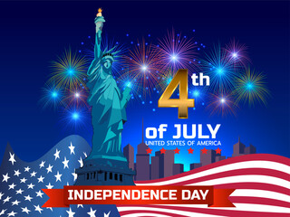 Happy independence day. 4 th july. It is the day celebrate Independence Day, happy holiday