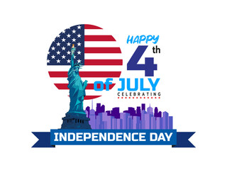 Happy independence day. 4 th july. It is the day celebrate Independence Day, happy holiday