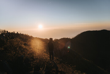 Trekking in Thailand's mountain 