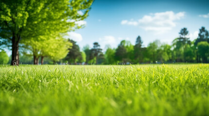 Blur park garden tree in nature background