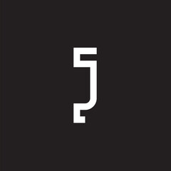 Letter J logo modern simple and modern. the perfect combination of letter J with bold and modern lines. symbolizes simplicity, uniqueness of style and memorable. The modern J logo can be optimally app