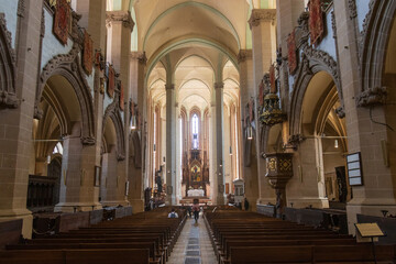 interior of the cathedral of st james