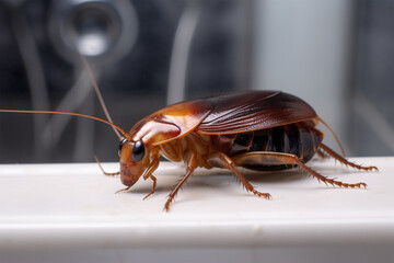 Generative AI.
a cockroach in the toilet