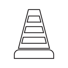 roadblock icon vector