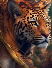 portrait of a tiger