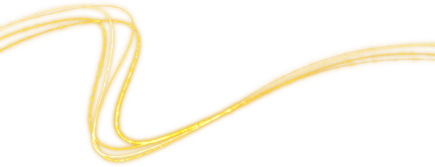 Glittering Light Trails in Motion
