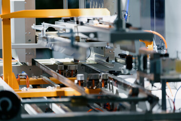 machine in factory,production line industry