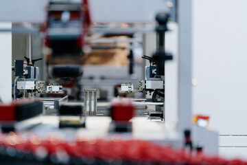 production line in factory