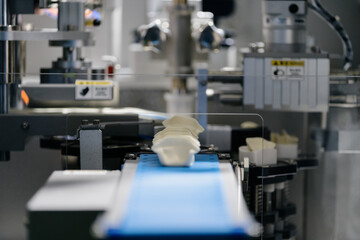 machine in factory,production line industry