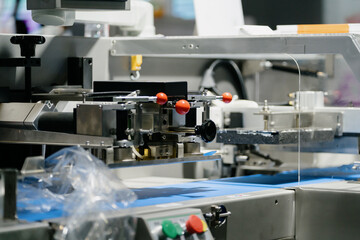 machine in factory,production line industry