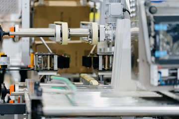 machine in factory,production line industry