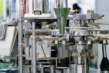 machine working in factory