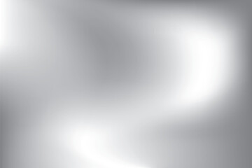 Abstract whtie and gray gradient background. Vector illustration.	