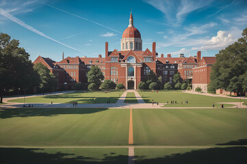 College campus - higher education, university life, student activities, socializing, campus tours, college community, ex