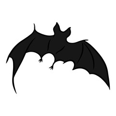 Black Flying Bat