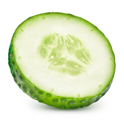 Cucumber isolated on white background