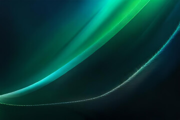 Dark green blue grainy gradient background, black backdrop, noise texture effect,webpage header