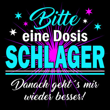 Eine Dosis SCHLAGER bitte