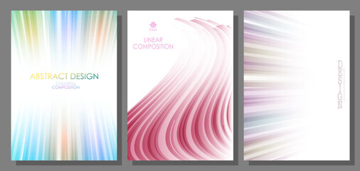 Colorful gradient background. A set of layouts for covers, brochures, posters, banners, paintings, interiors, screensavers and printing. Background for creative design and creative idea