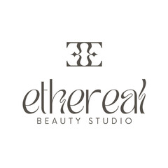 ethereal logo design  - obrazy, fototapety, plakaty
