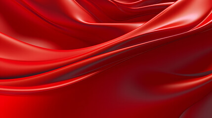 Fototapeta na wymiar Digital red metal curve abstract graphic poster web page PPT background