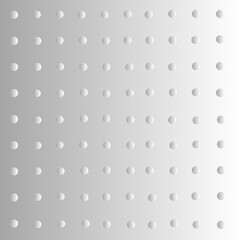 Polka dots round background