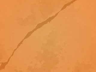 old orange crack wall background