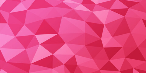 ポリゴン背景素材 ピンク - Polygon Background (pink)
