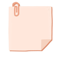 orange note pad