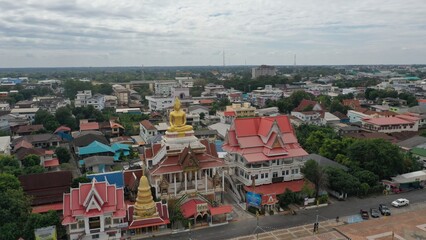 Wat Pho Chai in Nong Khai Thailand